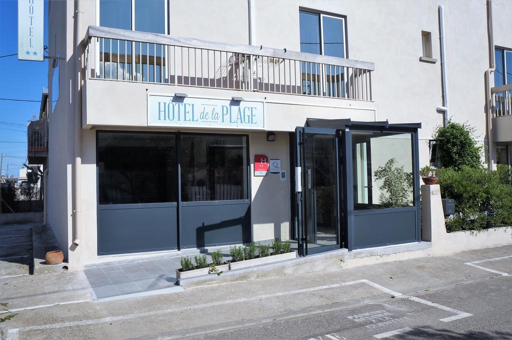 Hotel De La Plage Gruissan Exterior foto